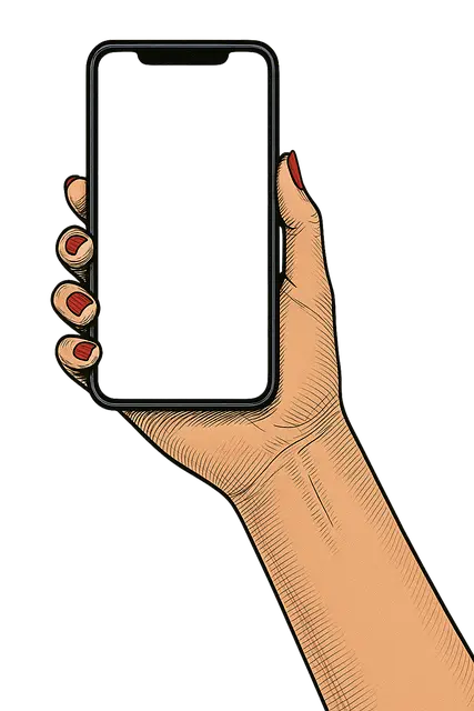 스마트 기기 알림 빈도와 신경 반응, 작업 전환 효율성의 관계를 표현한 개념 이미지