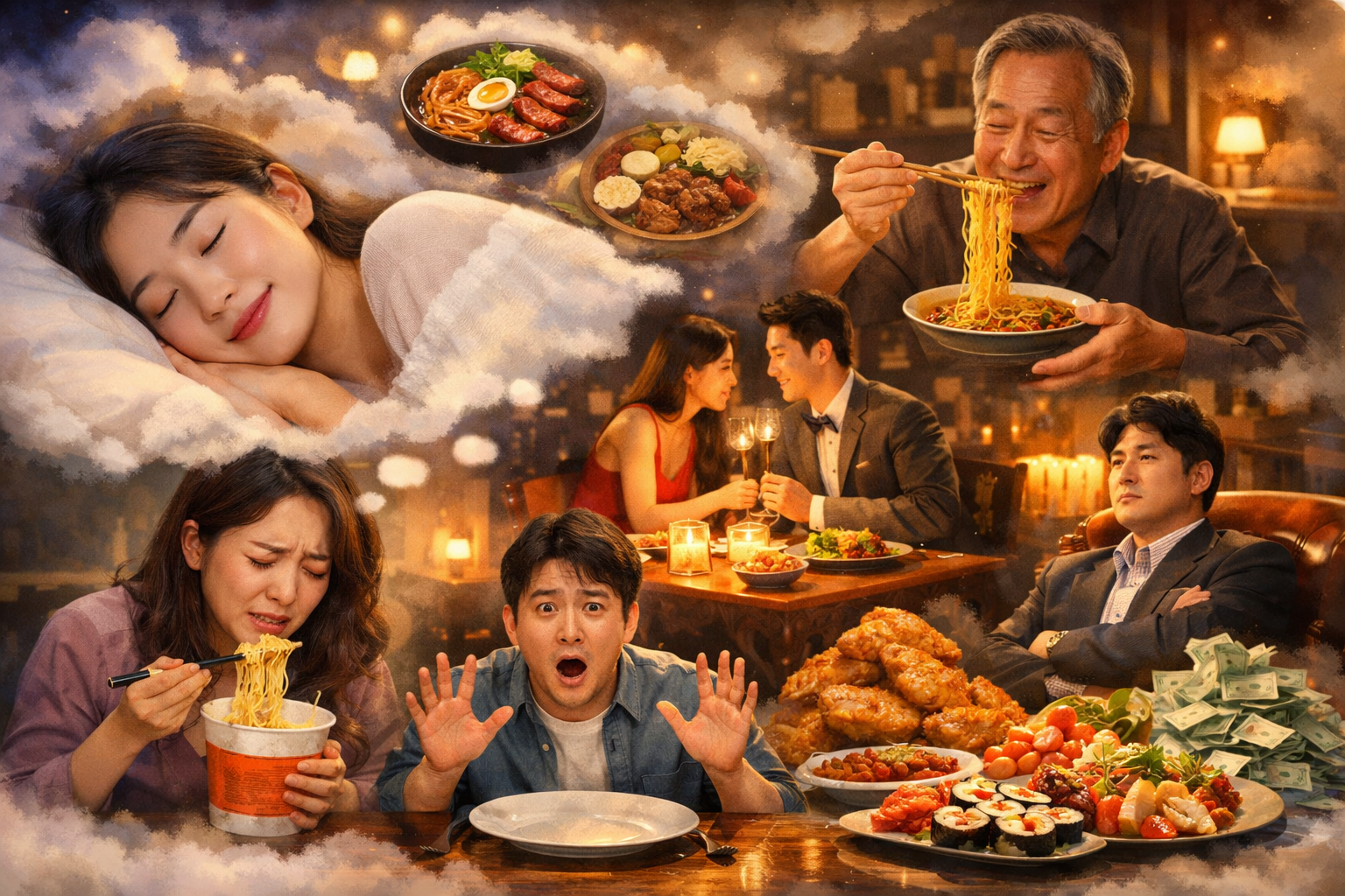 밥 먹는 꿈