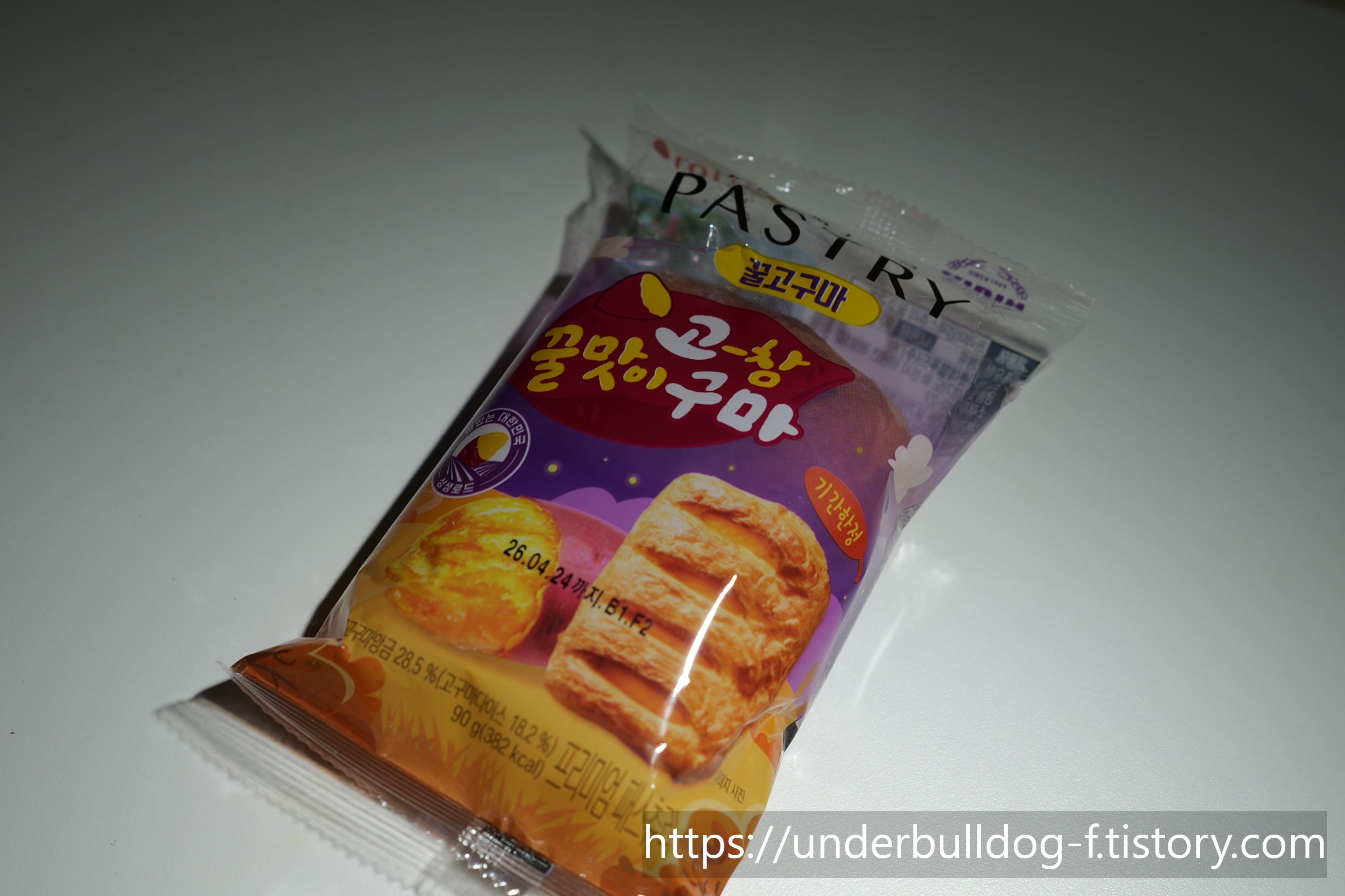 고창 꿀고구마를 담았다는 말이 먼저 눈에 들어왔던 프리미엄 패스츄리