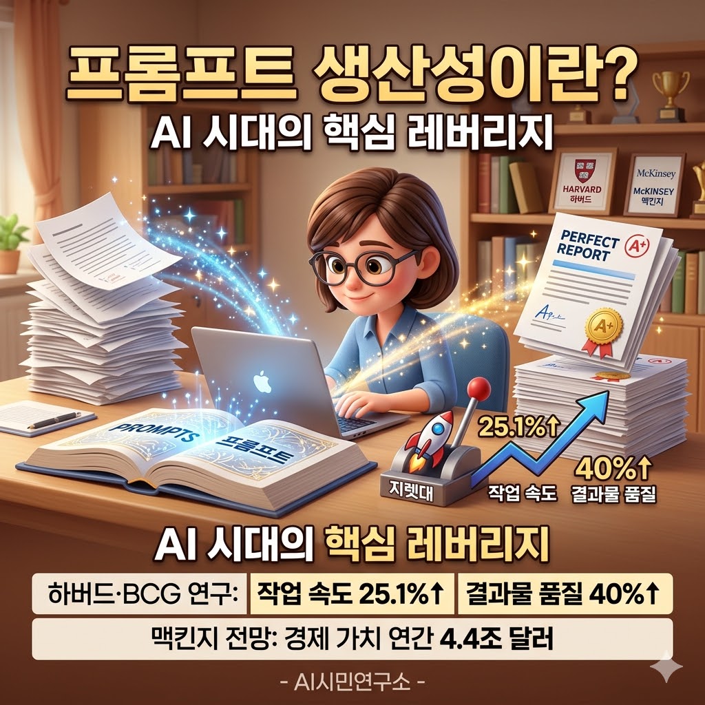 AI시대의 핵심 레버리지는 프롬프트를 잘 사용하는 것입니다.