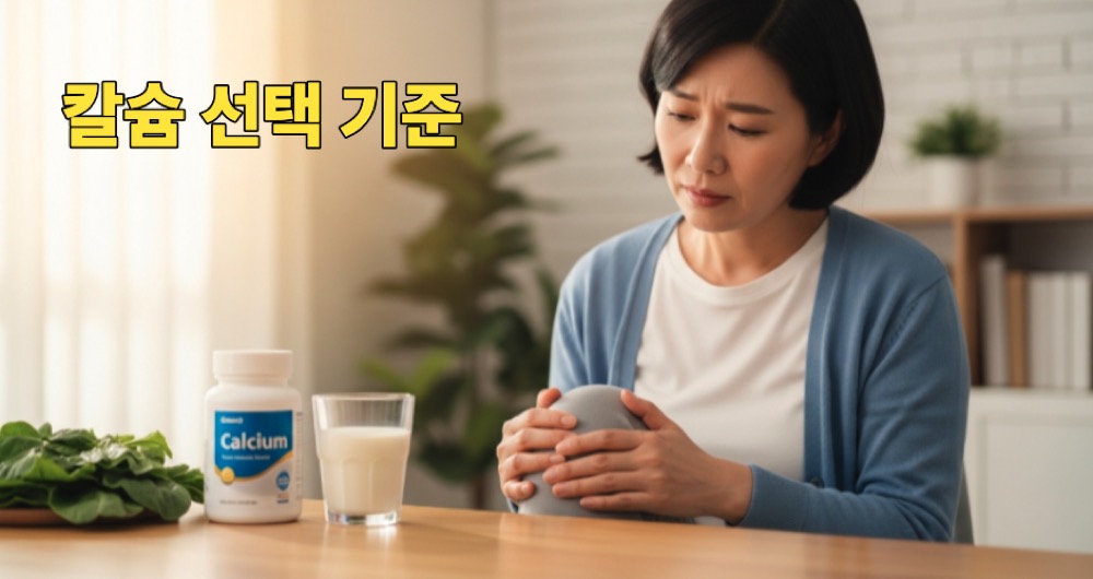 칼슘 영양제 어떤 걸 선택