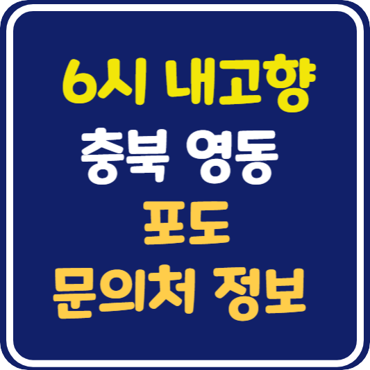 6시 내고향 영동 포도 문의처 정보 안내