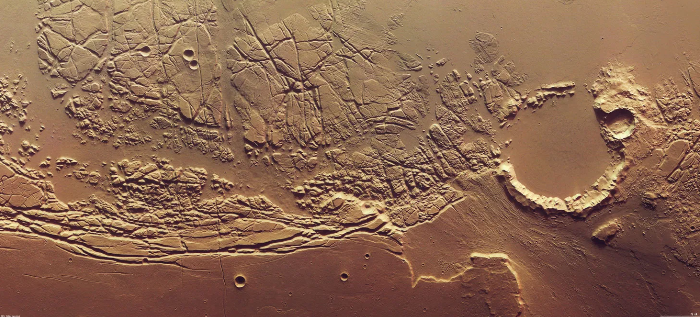 화성엔 바다가 있었다?