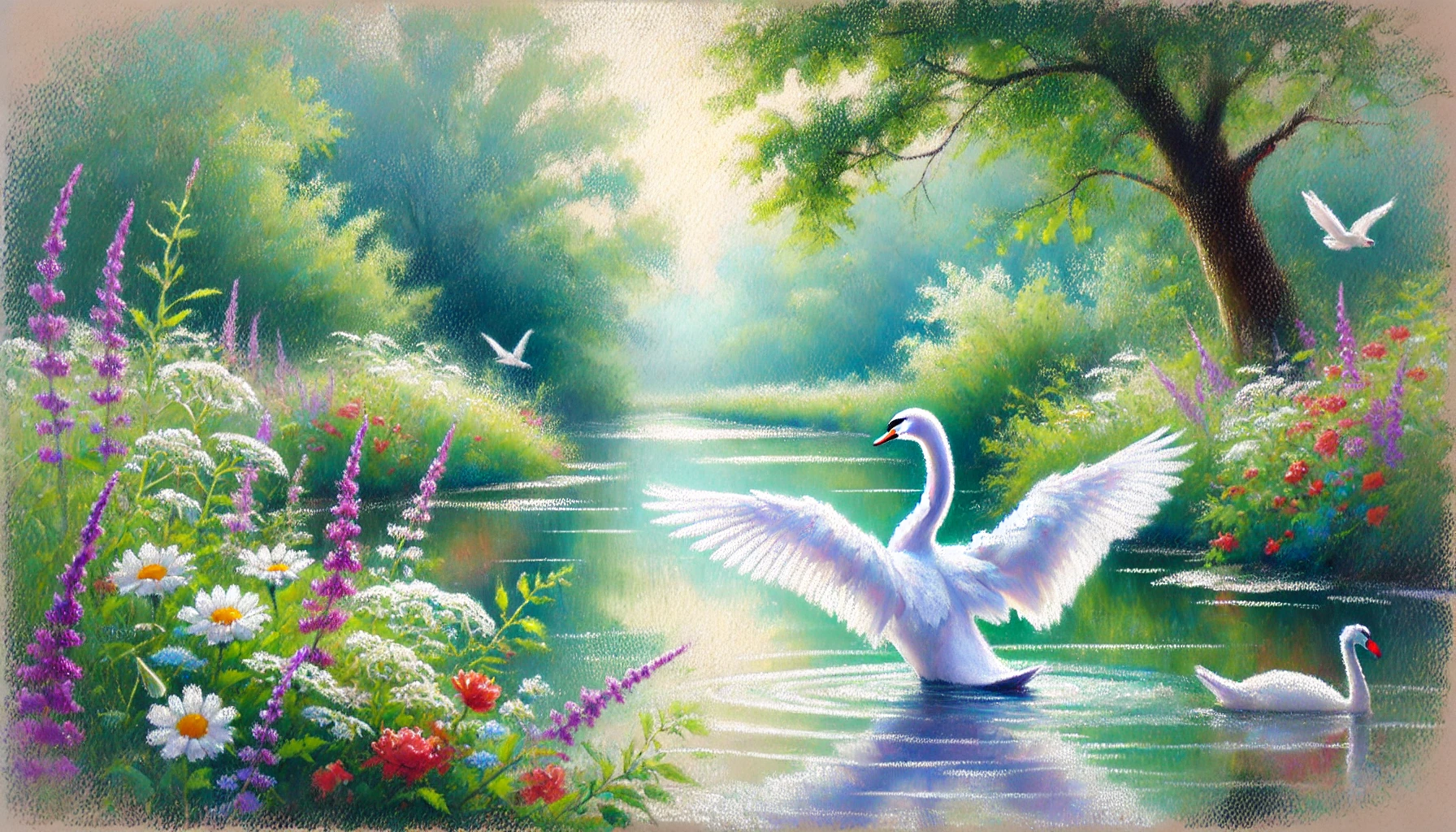 야담: 광양 섬진강의 하얀 백조