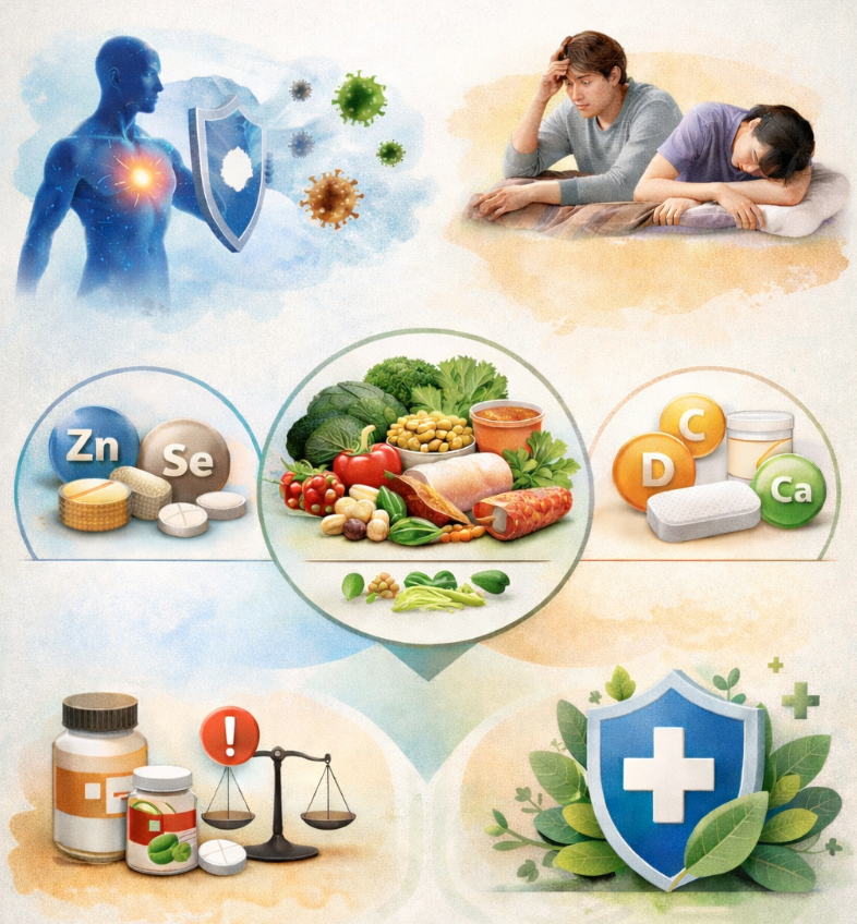 미네랄의 역할과 면역력 관련 사진