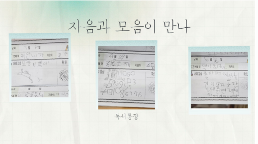 몸으로 자음과 모음을 표현하며 한글을 알아보는 활동