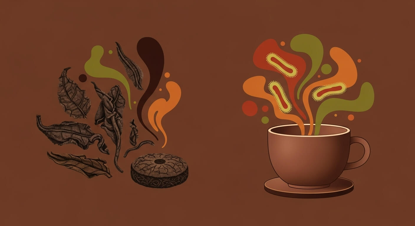 보이차 – 미생물 발효로 탄생한 갈산과 후발효 유효물질