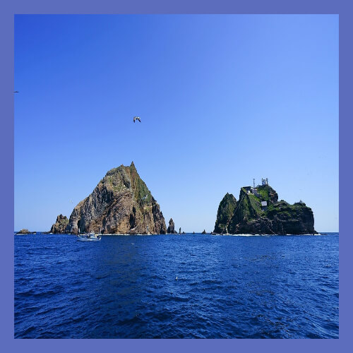 독도전경