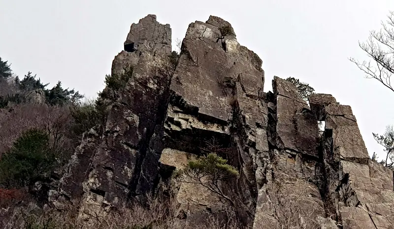 울산 영축산과 신불산 아리랑릿지