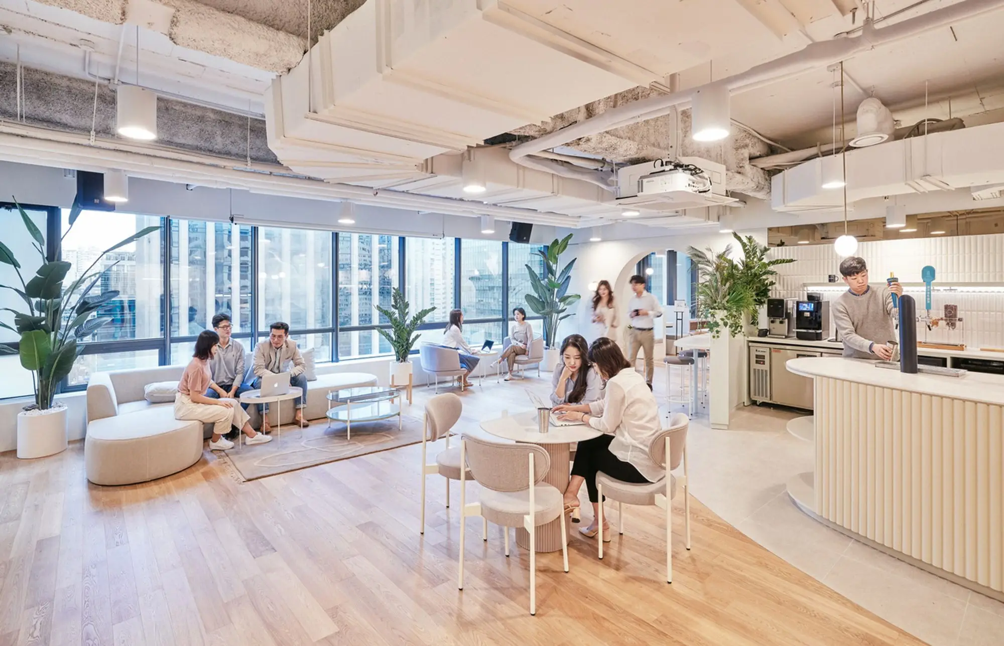 1인 사무실 패스트파이브 실내