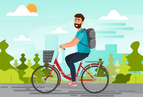 자전거 타기 전 준비운동