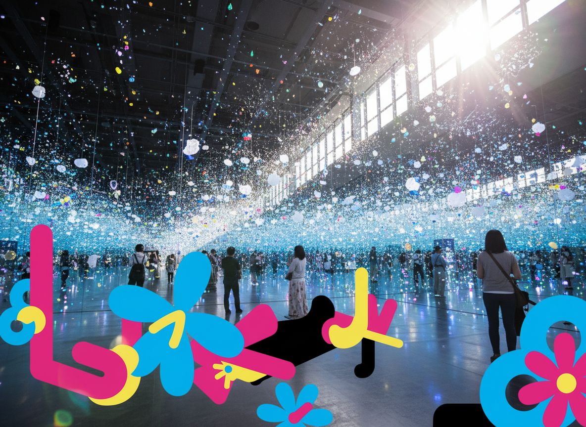 2026 도쿄 팀랩 보더리스 티켓 예약 위치 