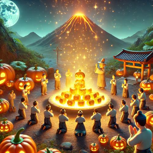 불의 신에게 전하는 감사