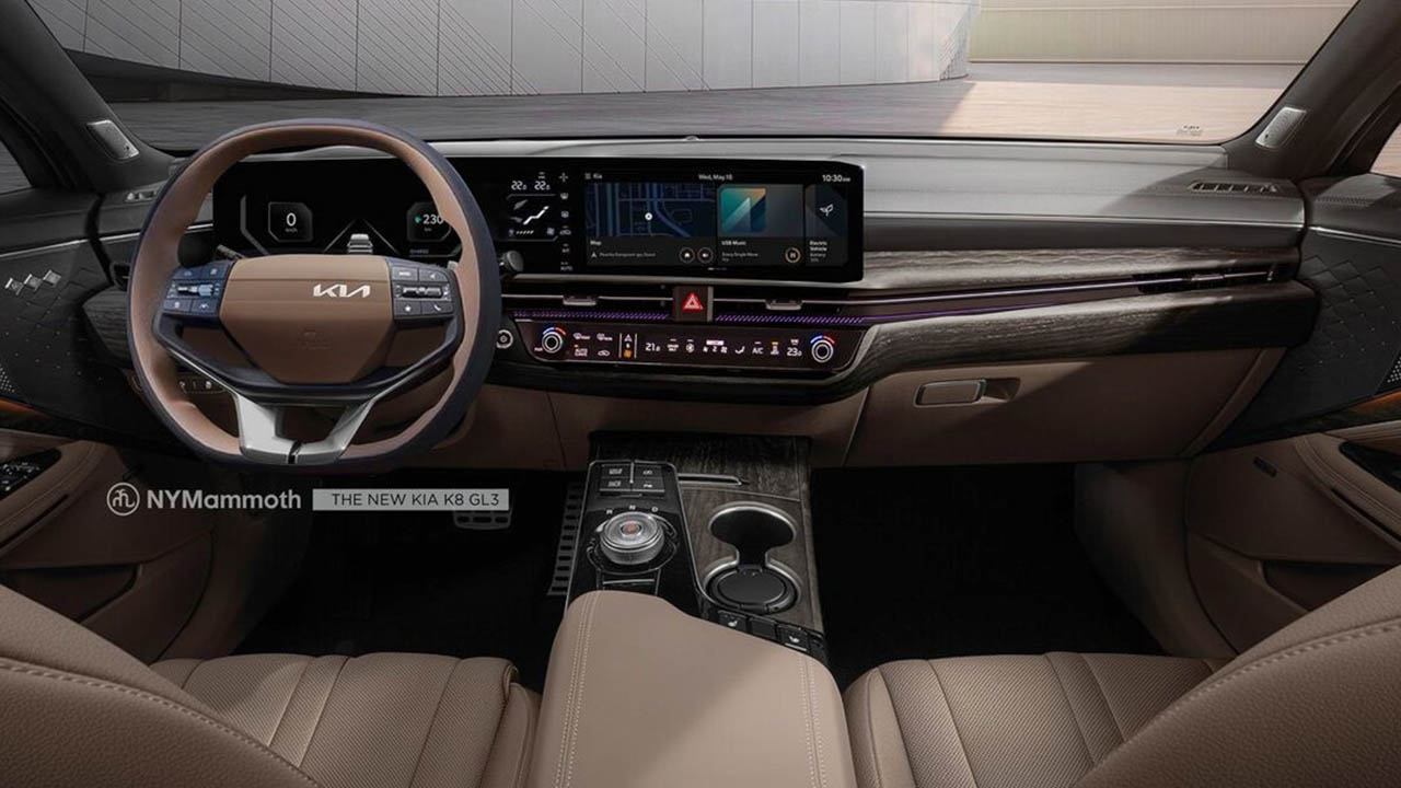 기아 K8 페이스리프트 예상도