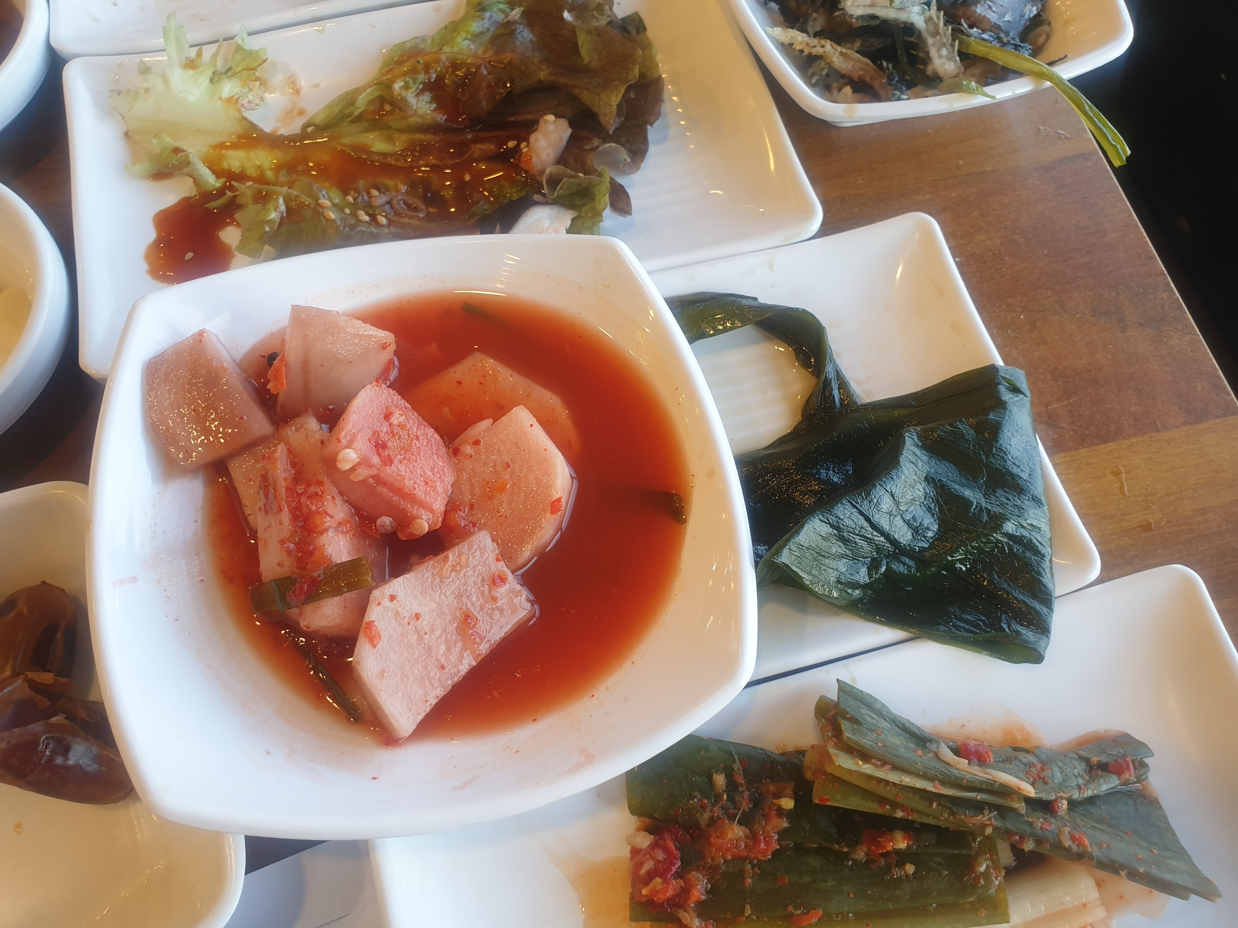 밑반찬 순무김치