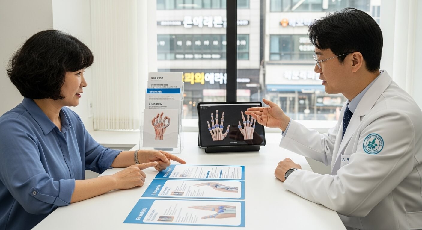 손가락 관절염 치료법