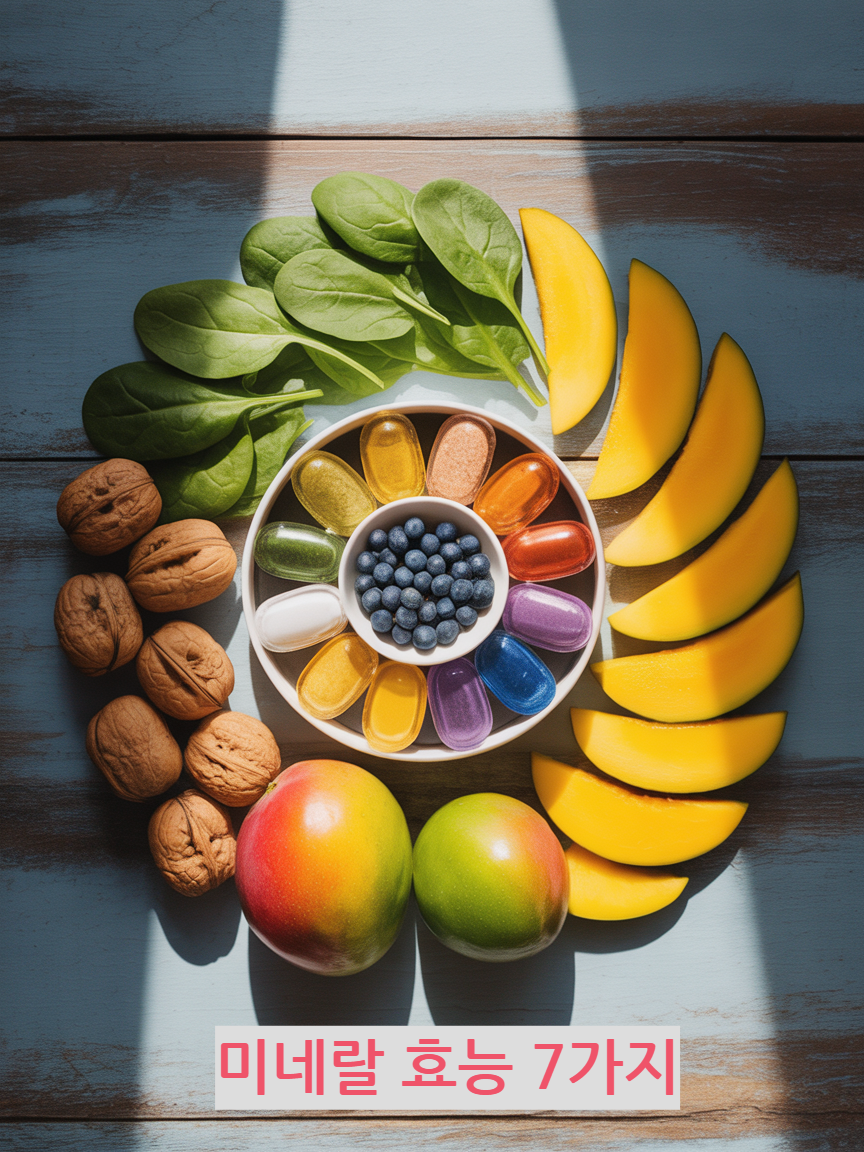 미네랄 효능 7가지