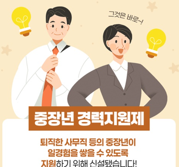 중장년 경력지원제