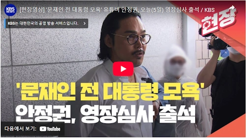 유튜버 안정권