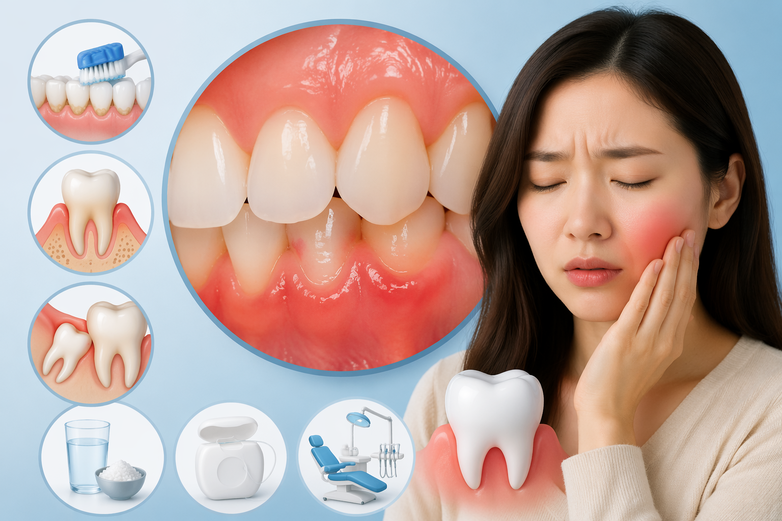 잇몸 아플 때 원인부터 치료까지|치과 가야 하는 신호 총정리 관련 사진