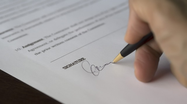 부동산 계약서의 작성법 관련 사진