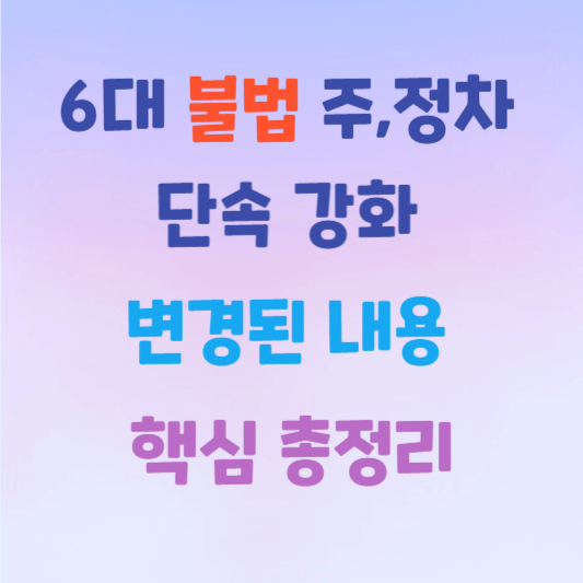 6대-불법-주정차-단속강화