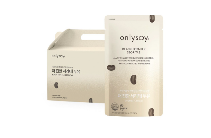 국산콩 100%, 선우용여가 마시는 온리소이 서리태두유