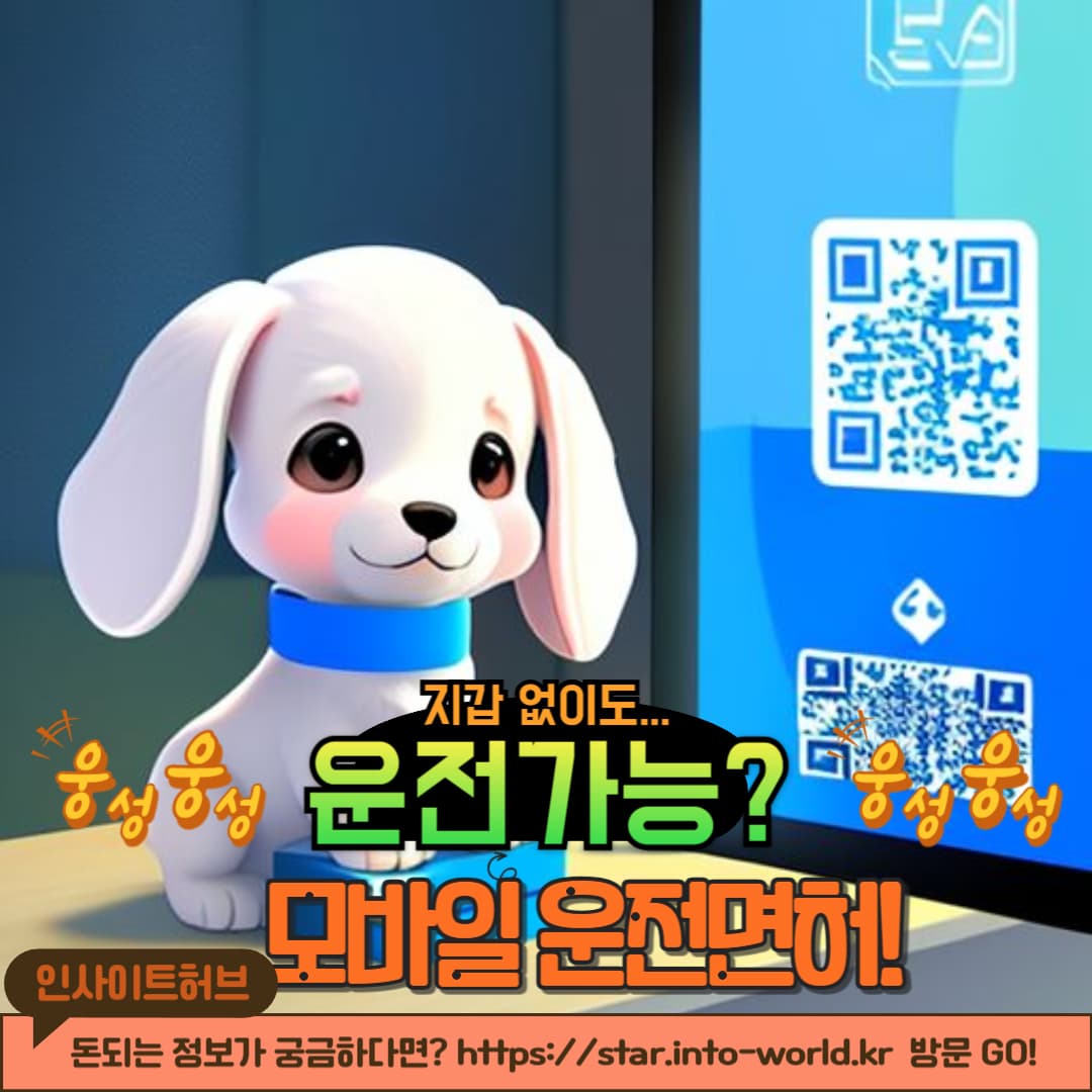 모바일 운전면허증 발급 방법 (신청부터 사용까지)