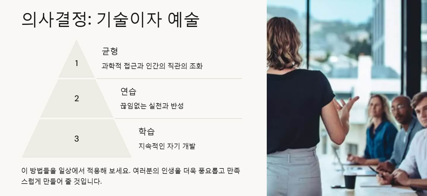 의사결정 방법