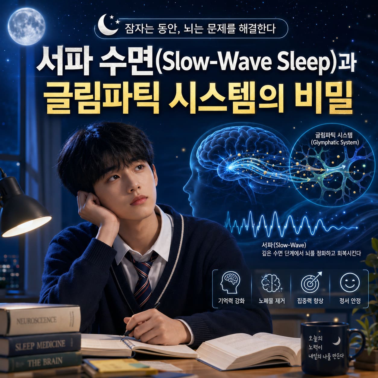 서파 수면(Slow-Wave Sleep)과 글림파틱 시스템의 비밀