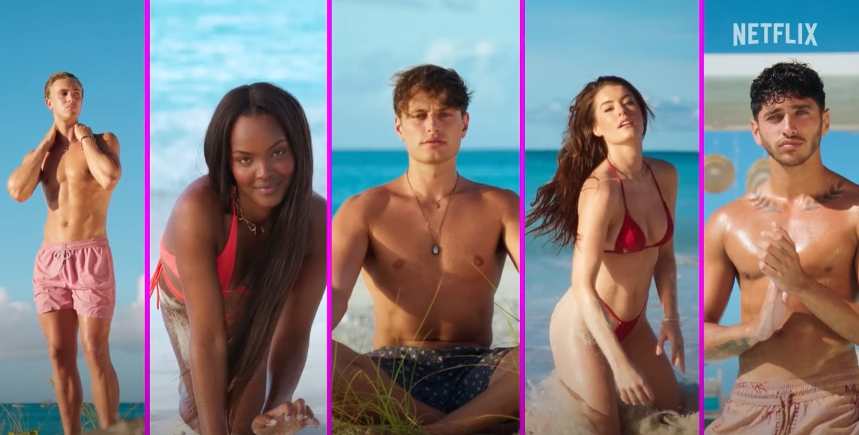 넷플릭스 '투 핫(Too Hot To Handle)' 시즌 4를 시청할 수 있는 페이지 링크가 연결된 이미지입니다.