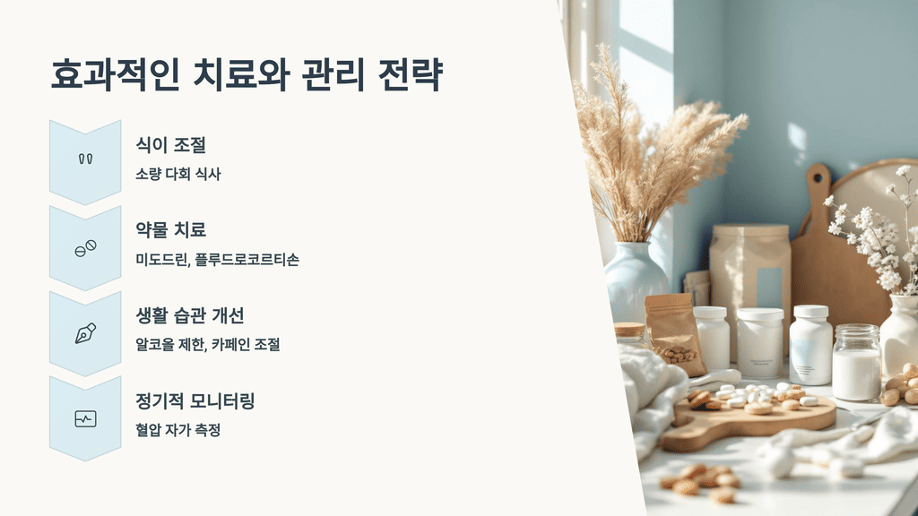 효과적인 치료와 관리 전략