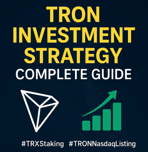 나스닥 상장으로 재탄생한 TRON! 투자 전략