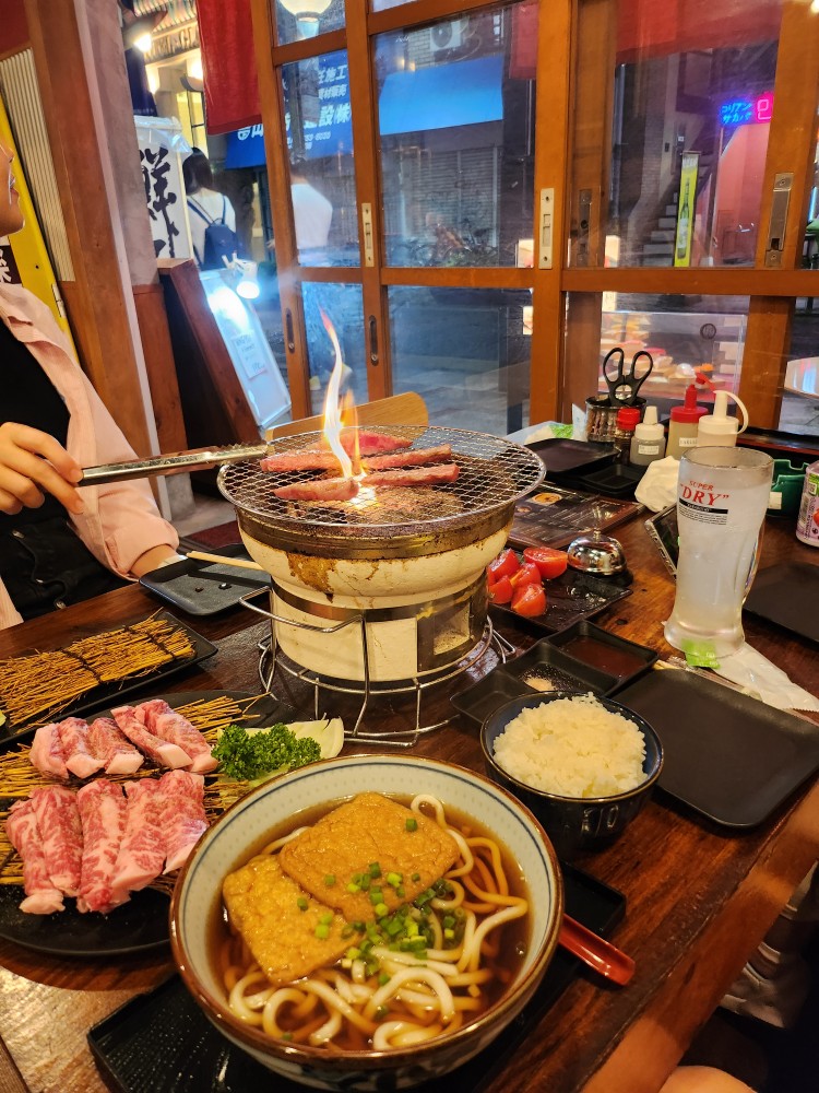 야키니쿠와 우동