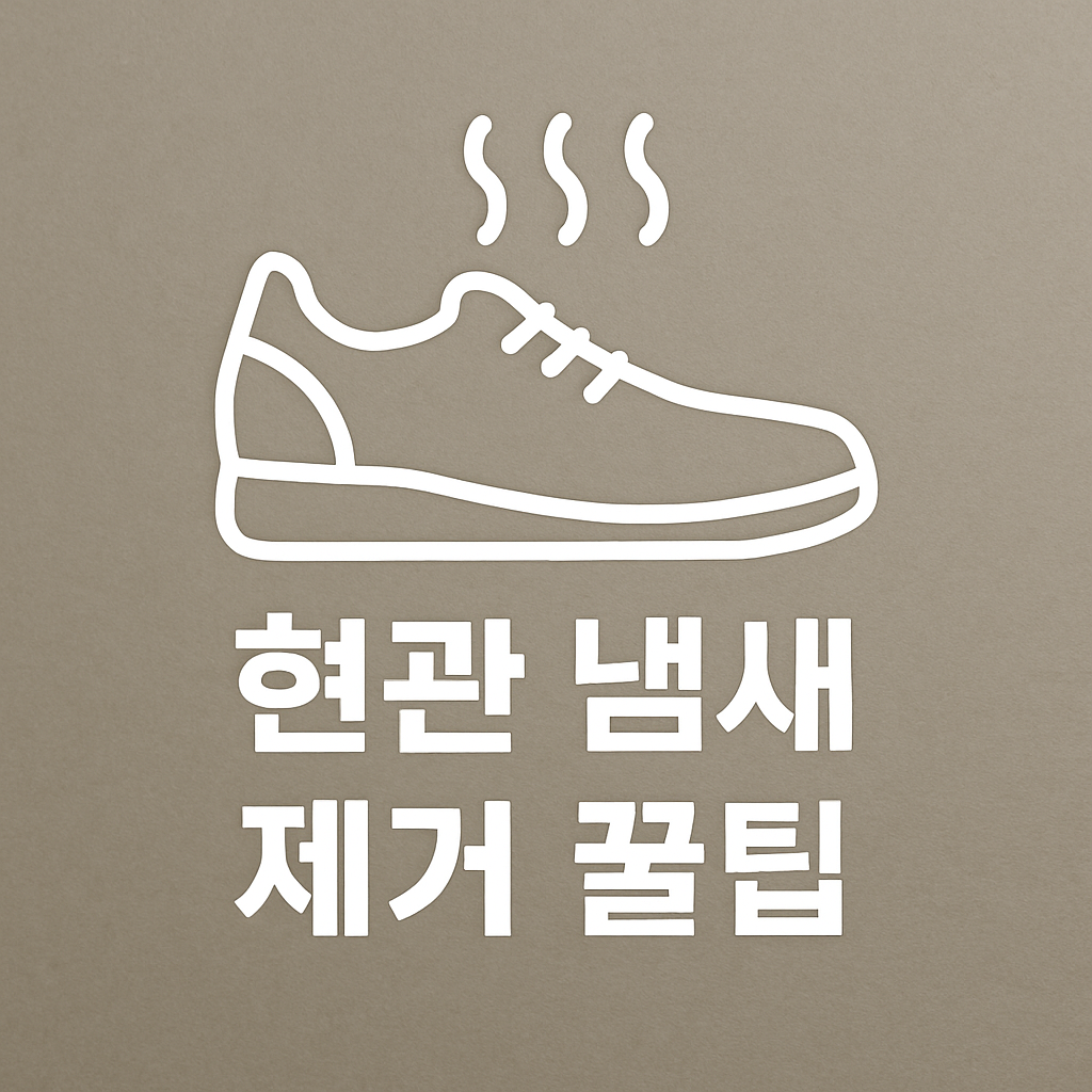 현관 신발 냄새 1분 만에 제거하는 마법 같은 꿀팁✨