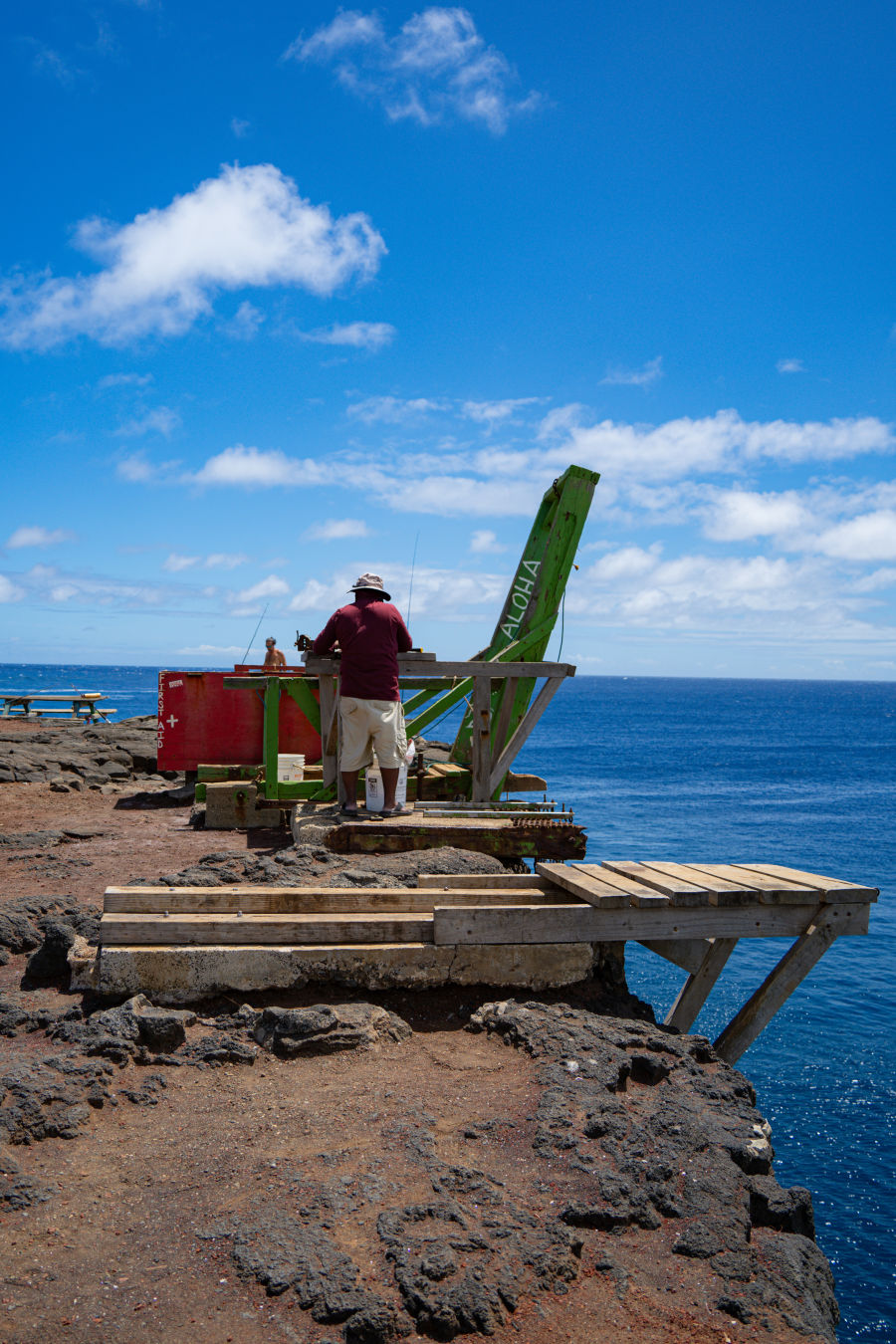 하와이 사우스 포인트 낚시