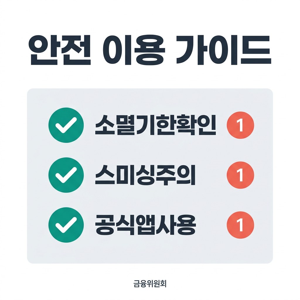 카드포인트 조회 안전 이용 가이드