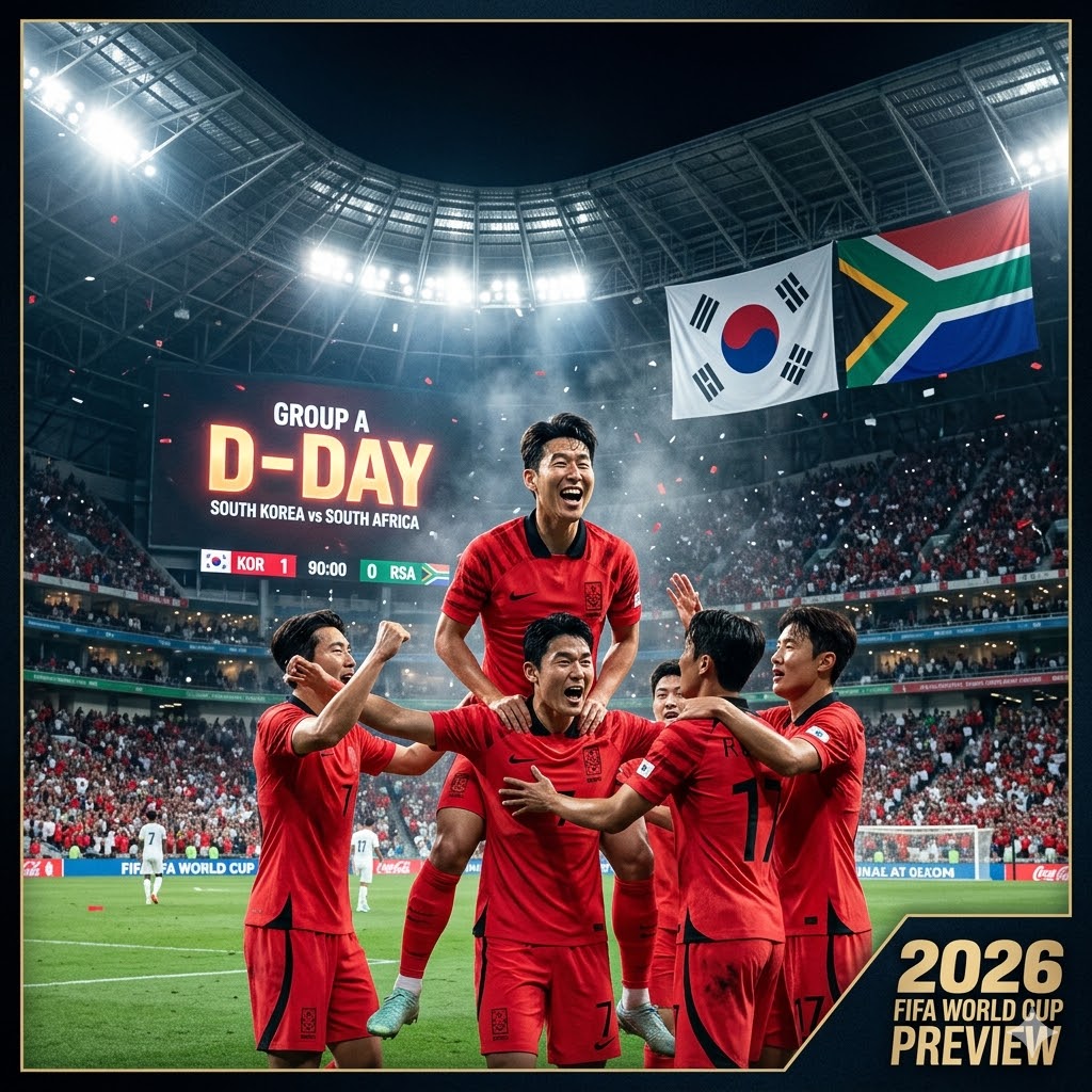 한국 남아공전 경기시간 중계 채널 32강 조건 &mdash; 2026 북중미 월드컵 A조 최종전 폭염 몬테레이 총정리