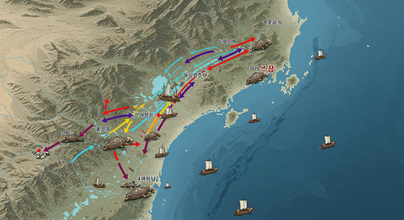 임진왜란 순서가 헷갈린다면? 전쟁의 흐름 완벽 가이드