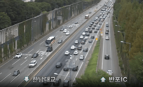 실시간 고속도로 상황 cctv보기 경부 서해안 중부 영동 수도권 제1순환선