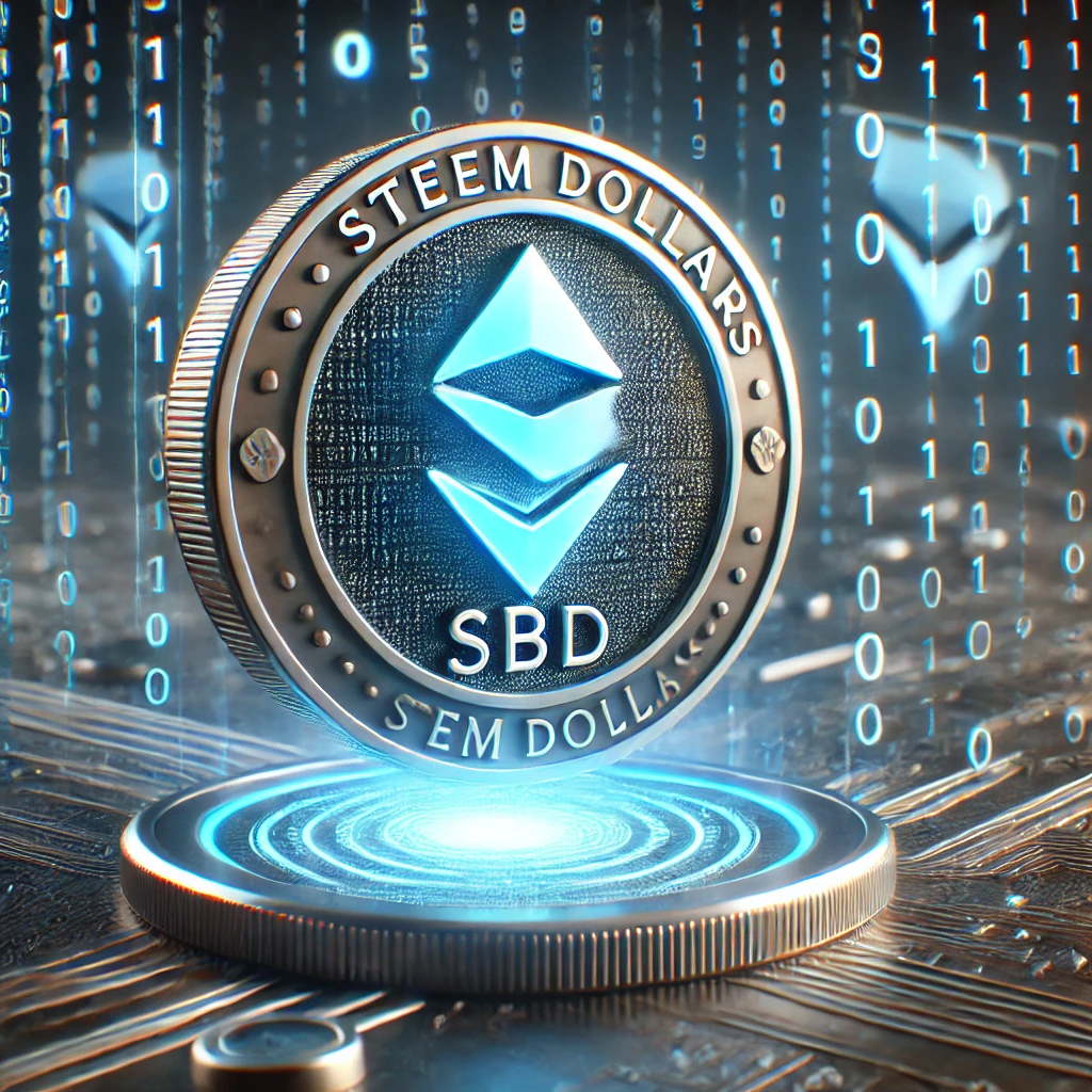 스팀달러 코인에 대한 사진.