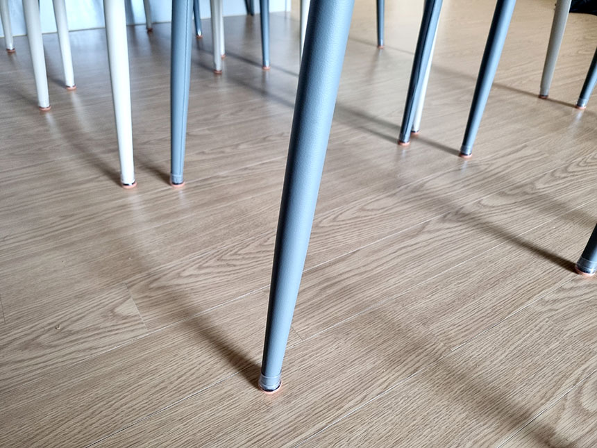 식탁의자 소음방지 커버 전체 사진