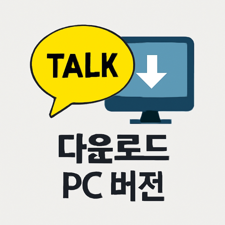 카카오톡 PC버전 다운로드 및 설치 가이드