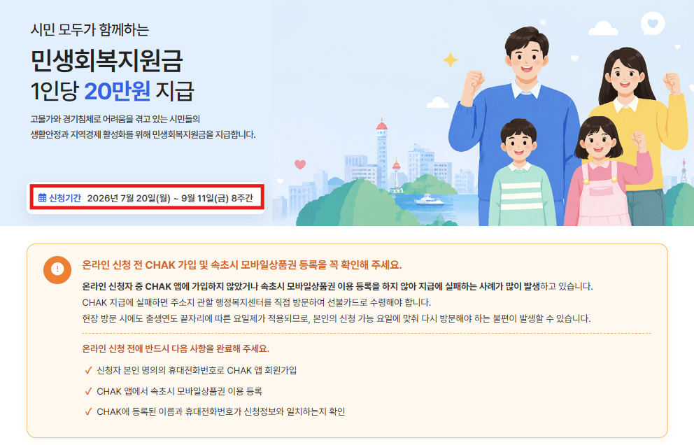 4차 민생지원금