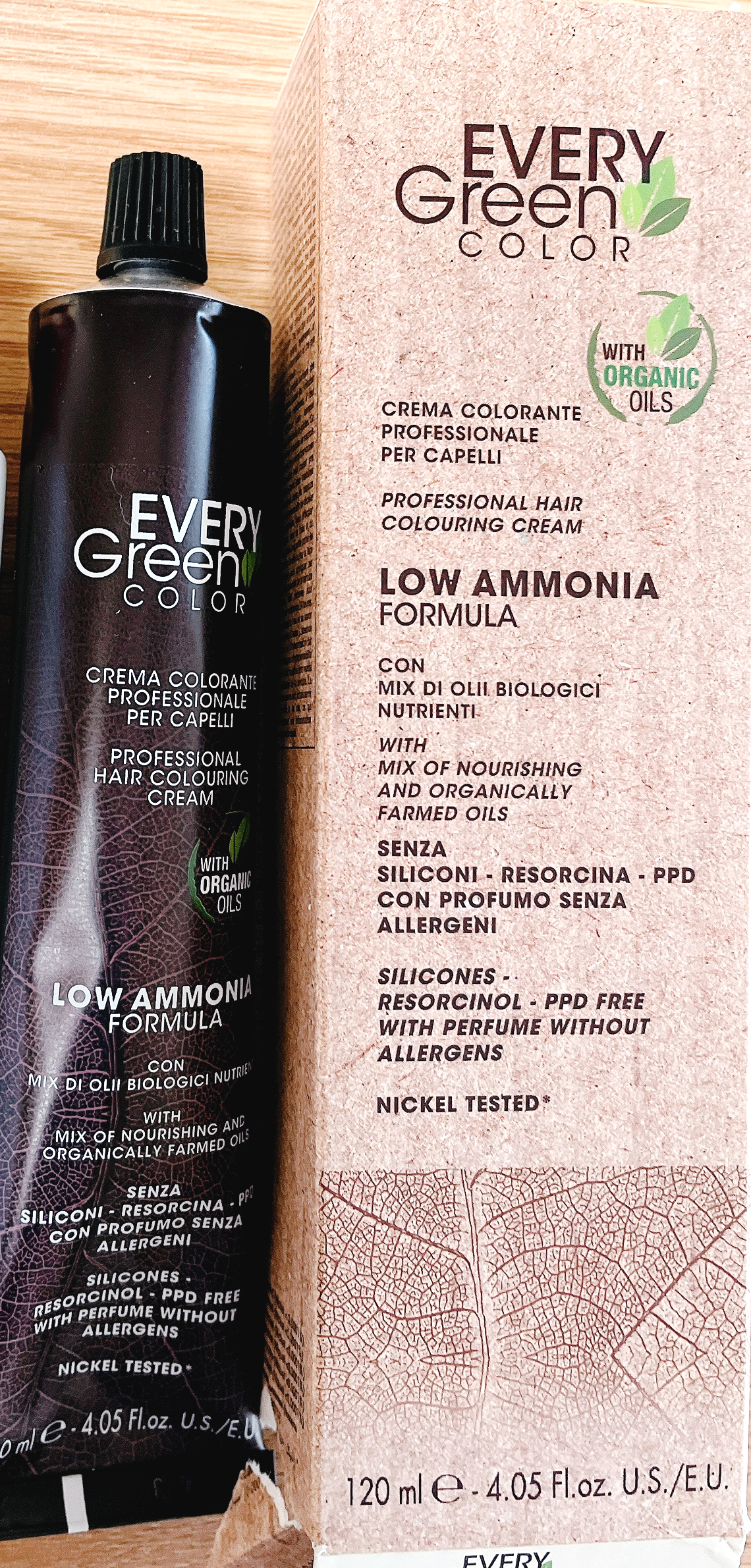 에브리그린컬러 염색약 사진