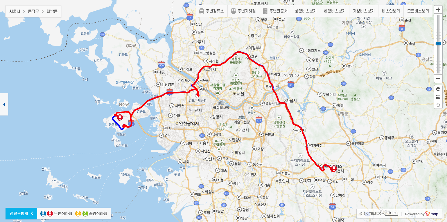 8829번 노선정보