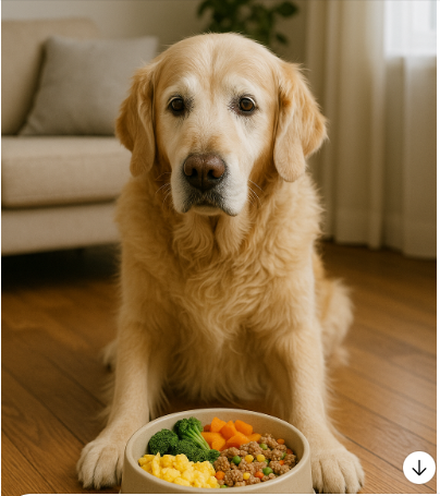 시니어반려견을위한화식레시피사진