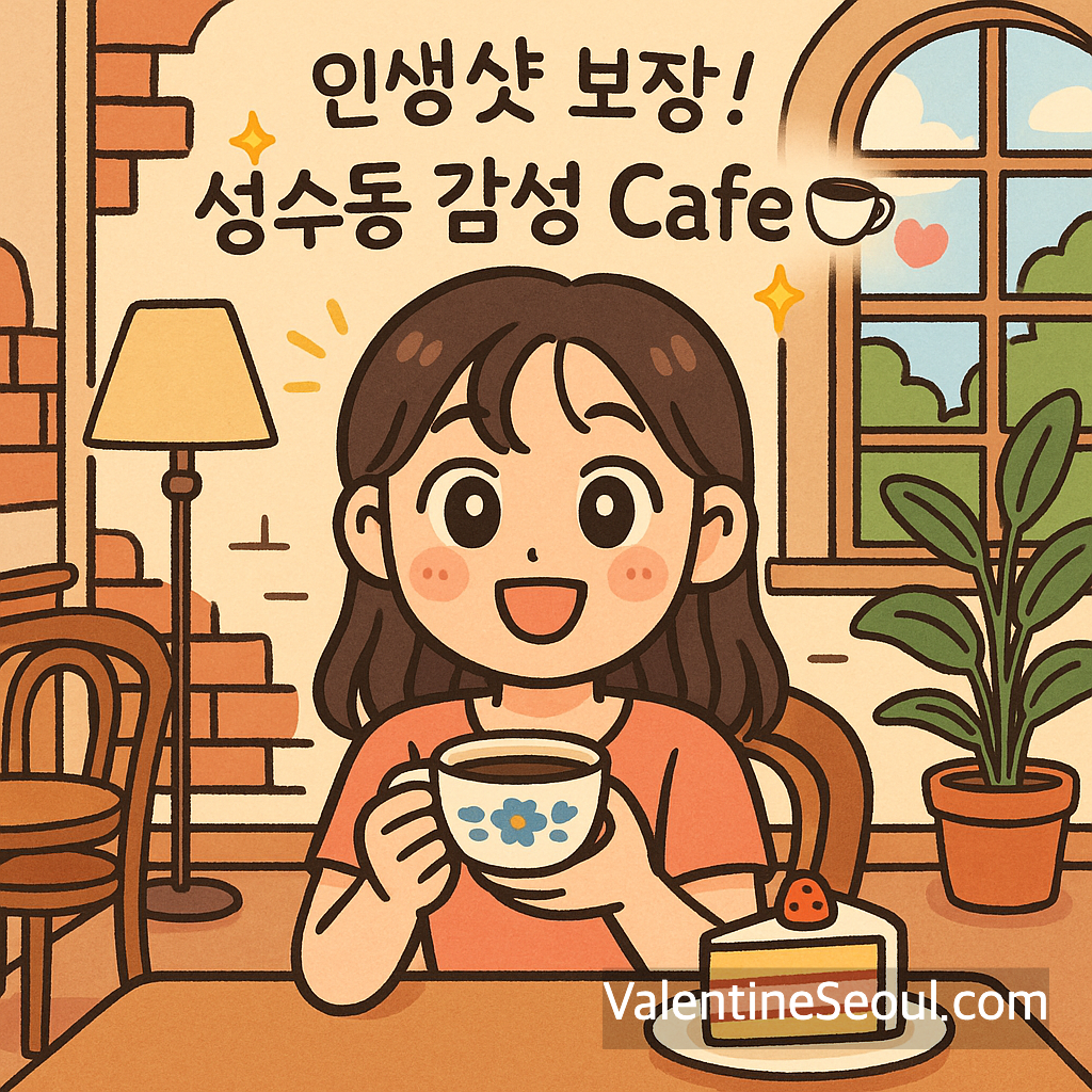 인생샷 보장! 성수동 감성 카페☕️💖