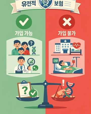유전적 희귀질환보험 가입 가능 기준과 보장 범위 설명8