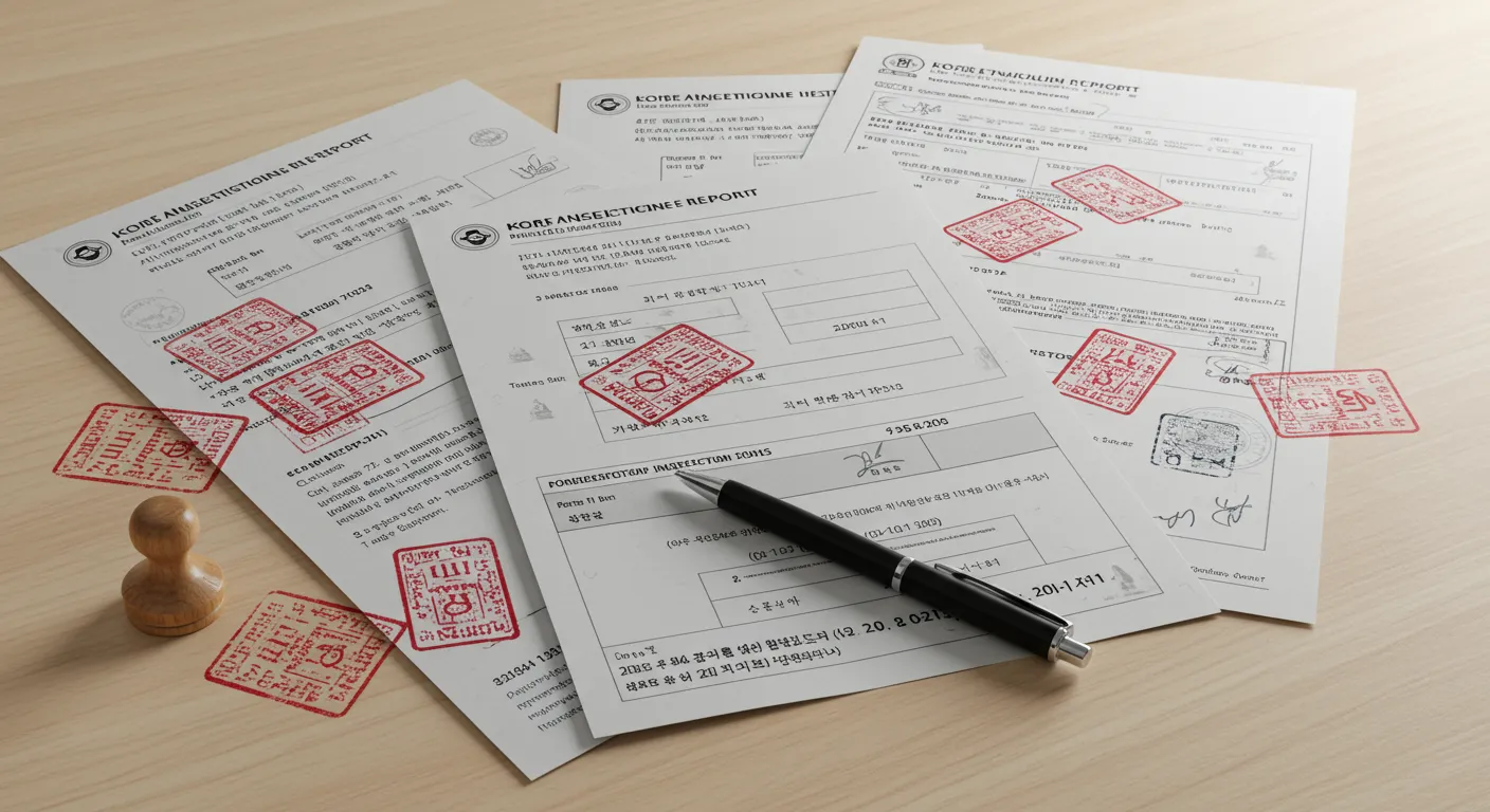 차량 등록증 & 성능 점검 기록